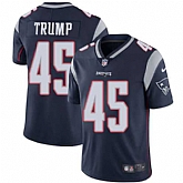 Nike New England Patriots #45 Donald Trump Navy Blue Team Color NFL Vapor Untouchable Limited Jersey,baseball caps,new era cap wholesale,wholesale hats